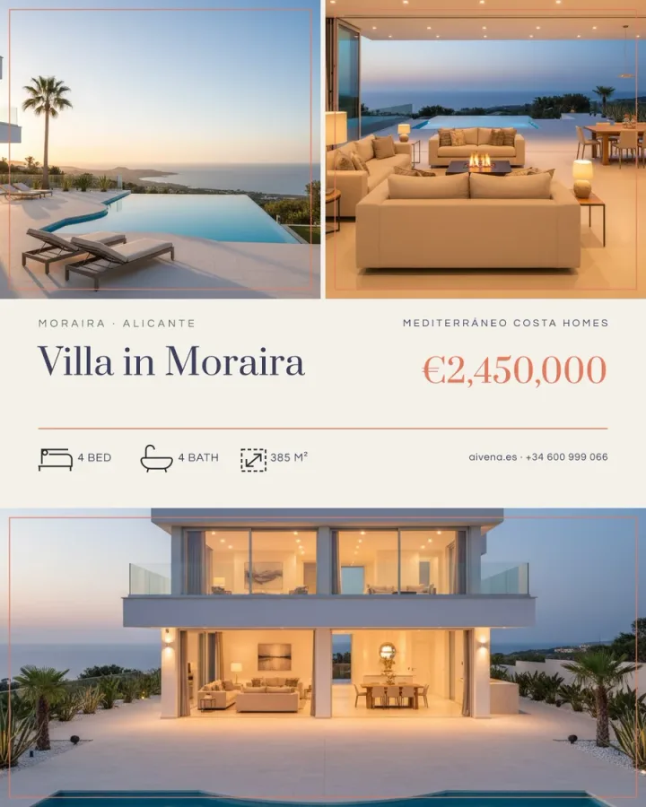 Real Studio render: the same villa in the terracotta scheme