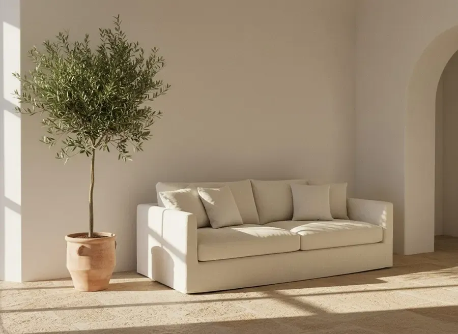 Villa Ocrena, living room